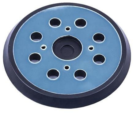 Almohadilla de respaldo redonda de gancho y bucle, almohadillas de lijado para pulido de alta velocidad, pulido y molienda, discos de repuesto para lijadora orbital aleatoria, almohadillas de papel de