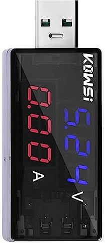 CRFFZ KWS-11VA USB Corrente Tensione di Ricarica Tester Batteria Voltmetro Amperometro Caricabatterie Medico 120W QC3.2 4-30V Analizzatori di Potenza Misuratore di Potenza Tester di Tensione