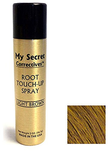 My Secret Correctives Root Touch-Up Natural Highlight Spray - 2 oz - LIGHT BROWN