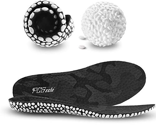 PCSsole Semelle Confort Sport Semelle Chaussures Anti choc pour Hommes et Femmes Gel Semelle Massage,Semelles de Travail. EU(41-44)