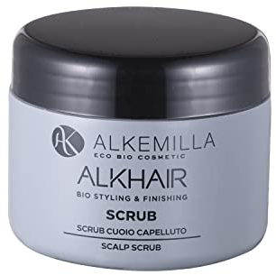 Alkemilla Scrub Nutriente per Cuoio Capelluto, 125 ml, al Limone