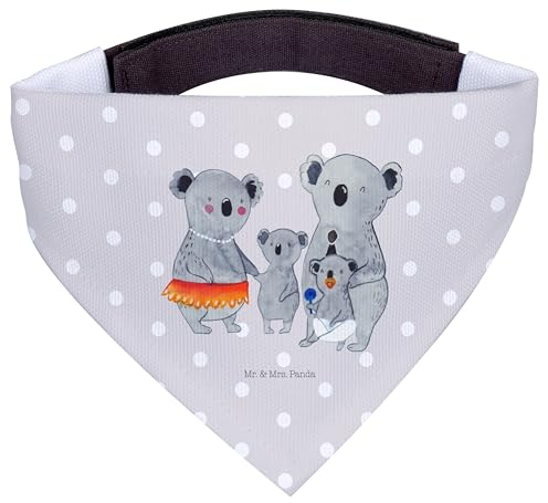 Mr. & Mrs. Panda Hundehalstuch L Koala Familie - Geschenk, Bandana Für Hunde, Koalas, Schal, Halstuch Hund, Papa, Kinder, Muttertag, Family