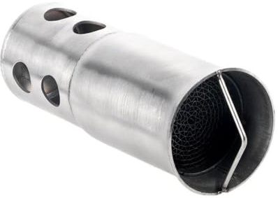 Broco DB Killer Auspuff 51 mm Motorrad Universal Rohr Schalldämpfer DB-Killer Noise Eliminator Stil 1