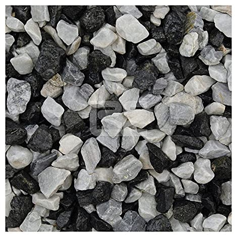 Long Rake Spar Black Ice 20mm 20kg Decorative Aggregate Gravel