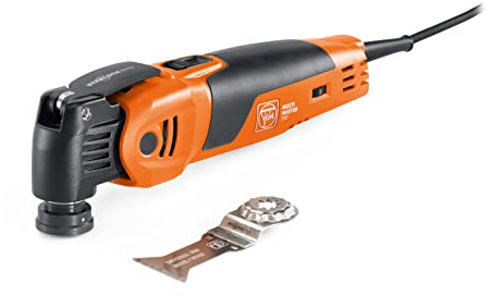 FEIN Multimaster MM 700 Max Basic, Utensile multifunzione lama bimetallica per legno, metallo e plastica, Motore FEIN da 450 W, Sistema antivibrazioni, Attacco StarlockMax, Sistema di serraggio rapido