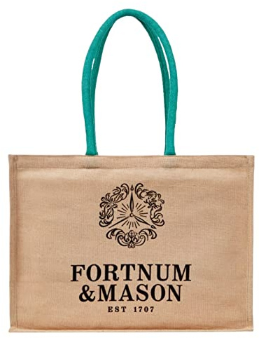Fortnum & Mason Shopper Tote Bag For Life Plastikfrei, Beige