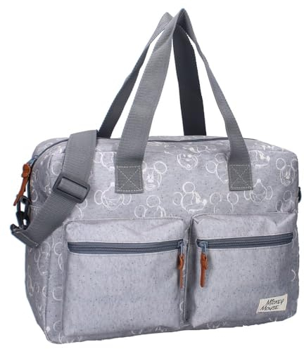 Große Baby Wickeltasche | mit Wickelunterlage | Disney Mickey Mouse