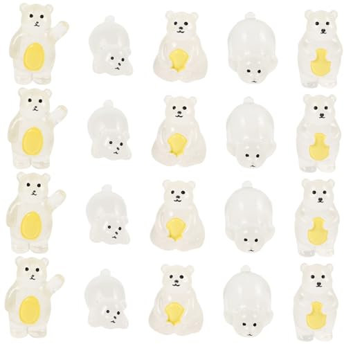 BESPORTBLE Figurines Dours Miniatures Mignonnes en Résine pour Bureau Décoration De Jardin Maison Bureau