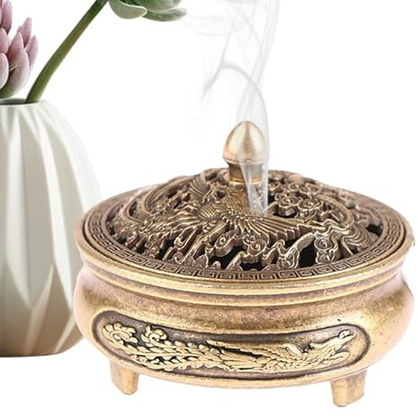 2 Pezzi Supporto Per Coni Di Incenso, minis Bruciatore Incenso, Bruciatore Di Incenso Vintage, Porta Cono A Bastoncino Decorazione Per La Casa Calda, Bruciatore Di Incenso Per Cono/bobina Di Incenso