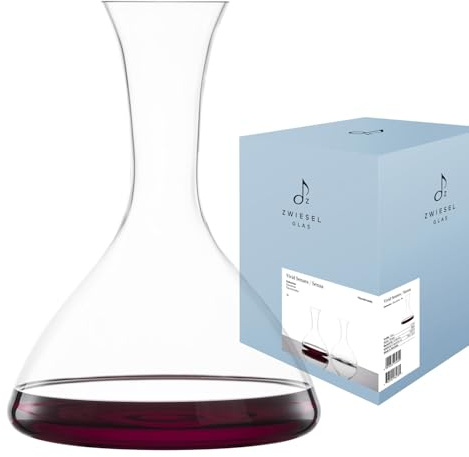 Zwiesel Glas Dekanter Vivid Senses, handgefertigte vielseitig einsetzbare Glas-Karaffe, robustes Tritan-Kristallglas, Made in Europe (Art.-Nr. 124071)
