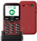 DORO Phone - Doro Leva E10 - 4G Mobile Phone For Elderly - 2.4 Landscape Display, High Contrast Keys, Extra Loud & Clear Sound, HD Voice, Camera, Doro Secure Button - Charging Cradle - Red