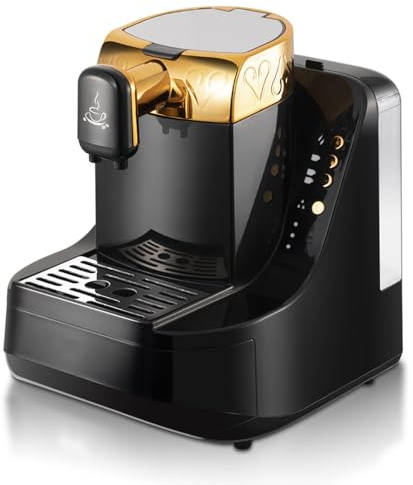 Montalatte, macchina per caffè espresso completamente automatica, classica, macchina per caffè espresso in acciaio inossidabile con serbatoio dell'acqua rimovibile, macchina per caffè americ
