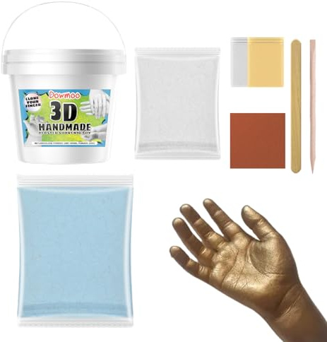 Kit Famiglia Casting Per Coppie - Souvenir Casting fai da te | Kit Stampaggio 3D | San, festa della mamma, regali di anniversario di matrimonio per famiglia