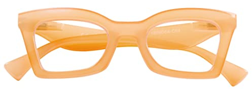 DOOViC Lesebrille Brille mit Blaulichtfilter Klassisch Eckig Rahmen