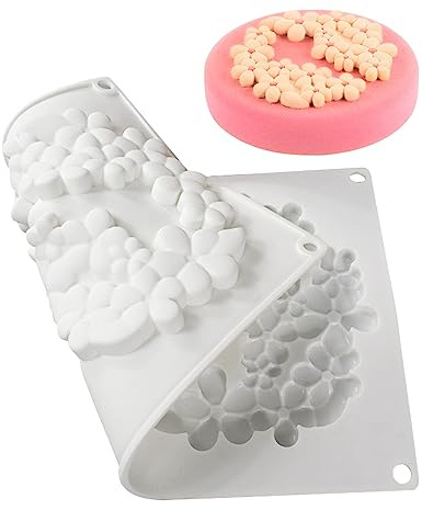 Stampo in silicone a forma di ciambella, a forma di nuvola, per fondente fai da te, cioccolato, accessori per la decorazione di torte, accessori da forno (nuvola L 30 x 17 x 10 cm)