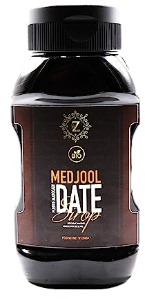 Sirop de dattes Medjoul du Maroc— Sirop de Datte 100% Pure & Naturel, sans Sucre — Sirop pour Café qui Convient aux Végan, 350g