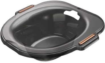 Sitzbad für Toilette, Sitzbadewanne - Einweichwannen-Set für Hämorrhoiden | Ergonomische Badewanne für Behinderte zur Pflege nach der Geburt und zur Linderung von Hämorrhoiden, kein Hocken Buniq