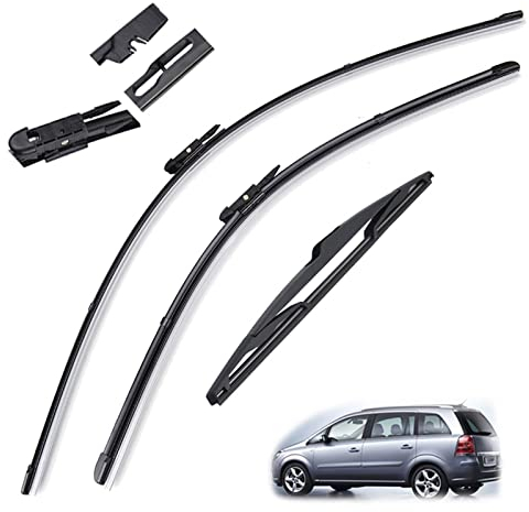 Scheibenwischerblätter Set Für Opel Für Zafira B 2005-2011 Front Heckscheibe 2010 2009 2008 2007 2006 Windschutzscheibe