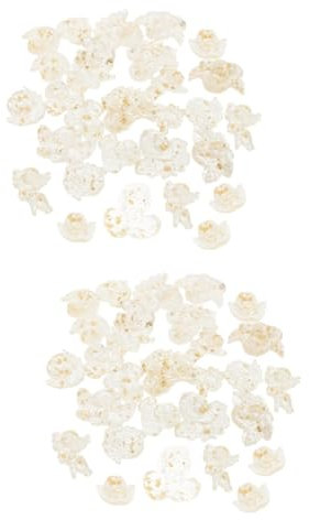Uonlytech 48stücke Teiliges Resin Flatback Engel Charms Vintage Zubehör Für Handyhüllen Und Haarnadeln Für Kreative Bastelprojekte