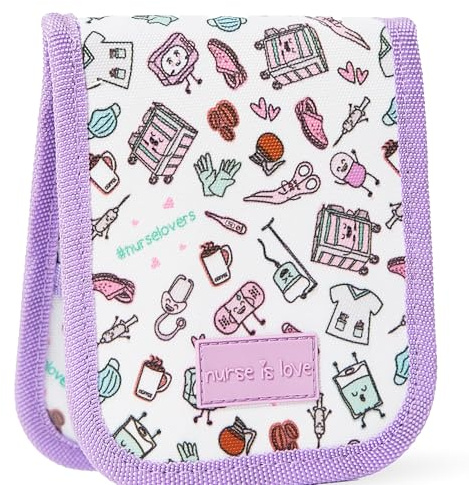 Nurse is Love Salva Bolsillos Enfermeria | Organizador de Bolsillo Enfermeria | Ideal para - Enfermera Accesorios, Regalos Enfermera Original, Multiples Diseños Ajustan a Tijeras