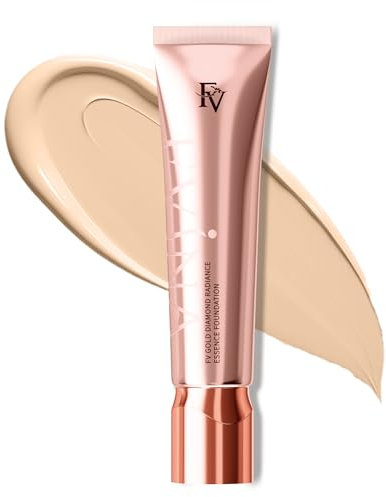 FV Fondotinta Liquido, Coprente Lunga Durata, Effetto Uniforme Illuminante, Finitura Opaca, Adatto a Tutti i Tipi di Pelle (Natural, 30g)