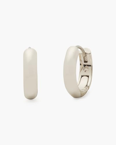 Kate Spade New York Brilliant Statements Huggies (Silver)