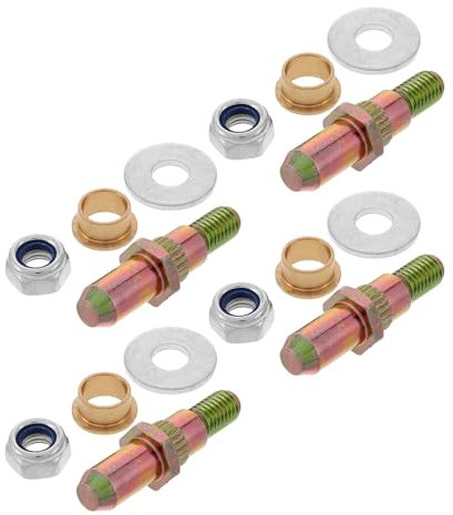 Didiseaon 4sets Kit Montaggio Per Cerniere Per Porte Auto Perni Controllo e Staffe Kit Riparazione Boccole Per Suv e Pick-up Perni Sicurezza e Ferramenta Per Sostituzione
