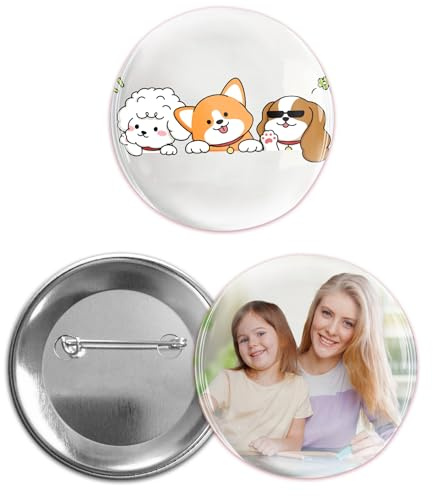 3 Pcs Buttons Selber Machen,PersöNliche Geschenke | Button, Geburtstage, Sportveranstaltungen, SchulabschlüSse, Kampagnenveranstaltungen, Junggesellen-Junggesellinnenabschiede