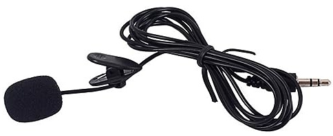 Yardwe Mini Mikrofon Mit Klinkenstecker Tragbares Clip-mikrofon Für Smartphone Tablet Computer Klarer Klang Einfache Plug-and-Play Nutzung Kompatibel Handys