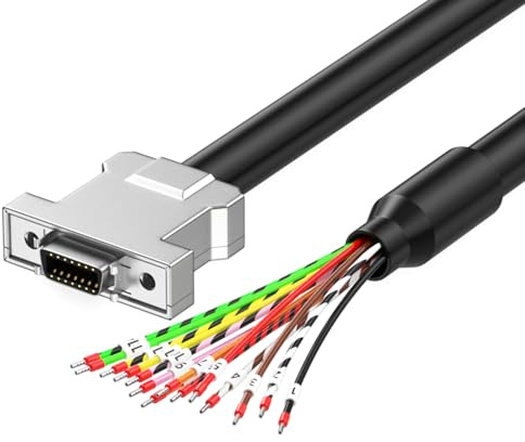 Qsvbeeqj SCSI - Cavo singolo, femmina, 28 AWG per registratori di registrazione, scanner, dischi rigidi CN14P CN20P CN26P CN36P CN50P CN68P