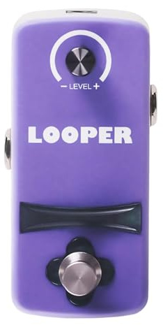 perfeclan Multi-Effekt-Gitarrenpedal, E-Gitarren-Effektgerät, leichtes Musikinstrumenten-Zubehör, Delay, Reverb für Übung und Konzert