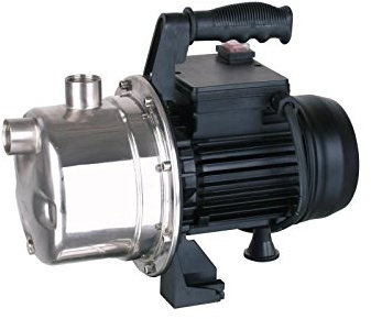 Spid'O 2074 Jetinox 1200, Pompe d'Arrosage Jetinox 1200, Corps en inox, 1200 W, débit max 4.5 m3/h, pression max 5 bar Noir