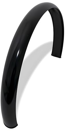 Schutzblech 20 Zoll - z.B. für Mopedanhänger - schwarz, ohne Lochungen - Länge ca. 1060 mm