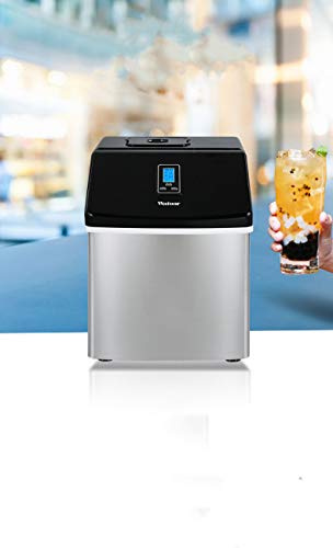 Capacité De Production De 24 Heures: 25 Kg, Production De Glace Unique: 24 Glaçons, Petite Machine À Glaçons De Bureau À Usage Domestique 287x375x357mm