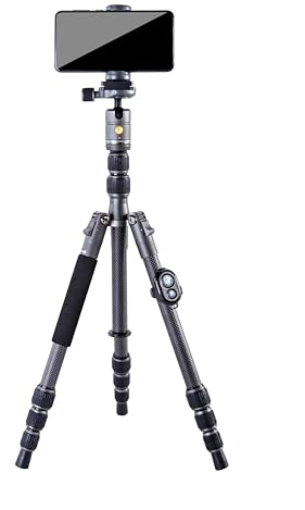Vanguard Veo 3GO 204CB - Trípode Viaje Compacto Carbono rótula Bola