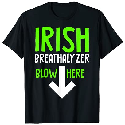 Lustiger irischer Alkoholtester, zum St. Patricks Day T-Shirt