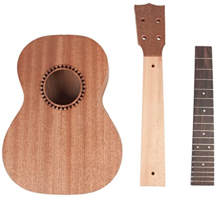 KERREY DIY 2. 6in Ukelele Gitarre. DIY. Kit-Palisander-Fingerboard Ukulele-Teile Zubehör Selbstbau Gitarrenkit