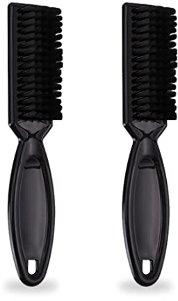 LYITZW Spazzola Barbiere per Barba Uomo - Pulizia Lame Barbiere e Tagliacapelli - Pennello Domestico Parrucchiere