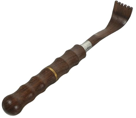 Wenge Teleskop aus Tragbar Rückenkratzer Metall, und Alltag und Reisen | Ausziehbar und Leicht zu Verstauen, Angenehme Oberfläche, für Büroreisen und Tägliche Nutzung