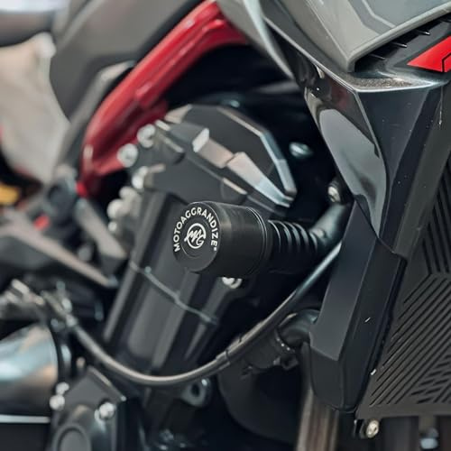 Motoaggrandize Frame Sliders | Crash Protectors For Z 900 [2019+] | Colour: Black