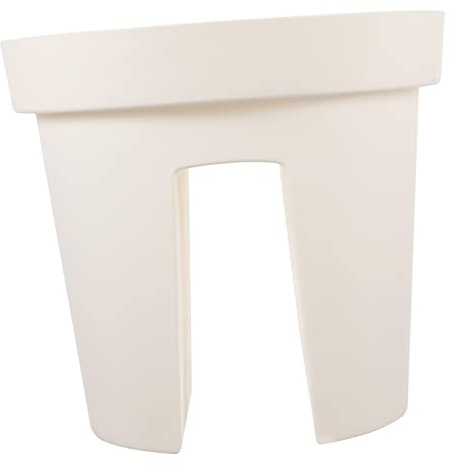 POPETPOP 1 Pz contenitore per vasi di fiori fioriera da esterno fioriere da esterno vasi per piante da vasi piante contenitore per piantare piante e di piantagioni bianca