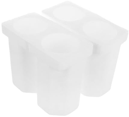 KONTONTY Box Wine Shipping Box for Bottles Dual Bottle Protective Foam Packaging Deformation Resistant Design Secure Internal Structure for Safe Transport and Storage for Moving and Events