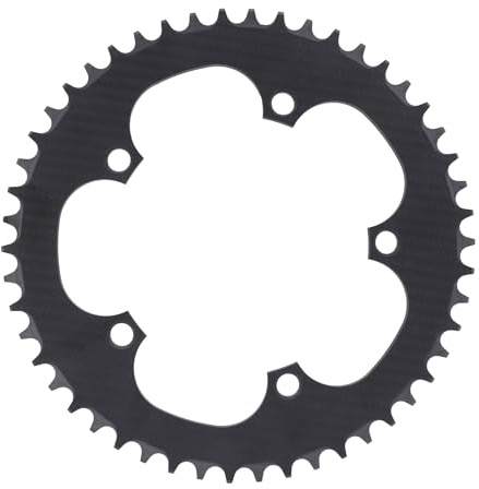 Alomejor Carbon -Faser -Radketten 50 -t 130 BCD -Kettenblätter mit 5 Loch -Design für Straßenkreislaufzyklen
