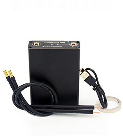 Soldador de puntos portátil Mini pequeña batería litio 18650 móvil Bricolaje Kit completo Touch Welder Power Bank