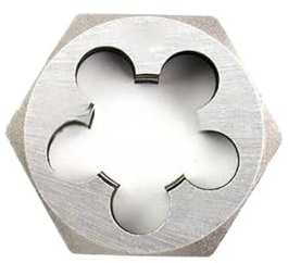 RLCJBMSUG Juego de machos y terrajas métricos, terrajas de roscado Redondo, terrajas de roscado métrico a derechas (M12 x 1,75)