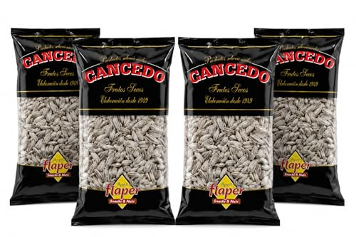 4 x 500g Pipas giant roasted and salted sunflower seeds