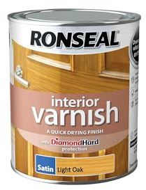 Ronseal rslivslo750 750 ml Quick Dry Satin Innen Lack – Eiche hell