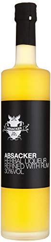 BIRKENHOF Brennerei | Absacker - Kräuterlikör verfeinert mit Rum | (1 x 0,7l ) - 30 % vol.