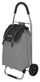 Colombo Carrello Porta Spesa, Alluminio, Nero-Grigio, taglia unica