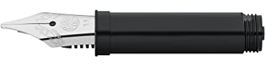 Kaweco KALLIGRAFIE Stahlfeder Einsatz 060 mit Gewinde für Füllhalter der SPORT, DIA2, LILIPUT, ORIGINAL, SPECIAL & STUDENT Serien I Füller-Ersatzfeder aus Edelstahl I Federbreite: 1.1 mm